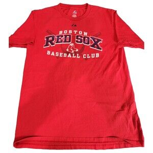 MLB Majestic Boston Red Sox MLB men's graphic Medium T-shirt.